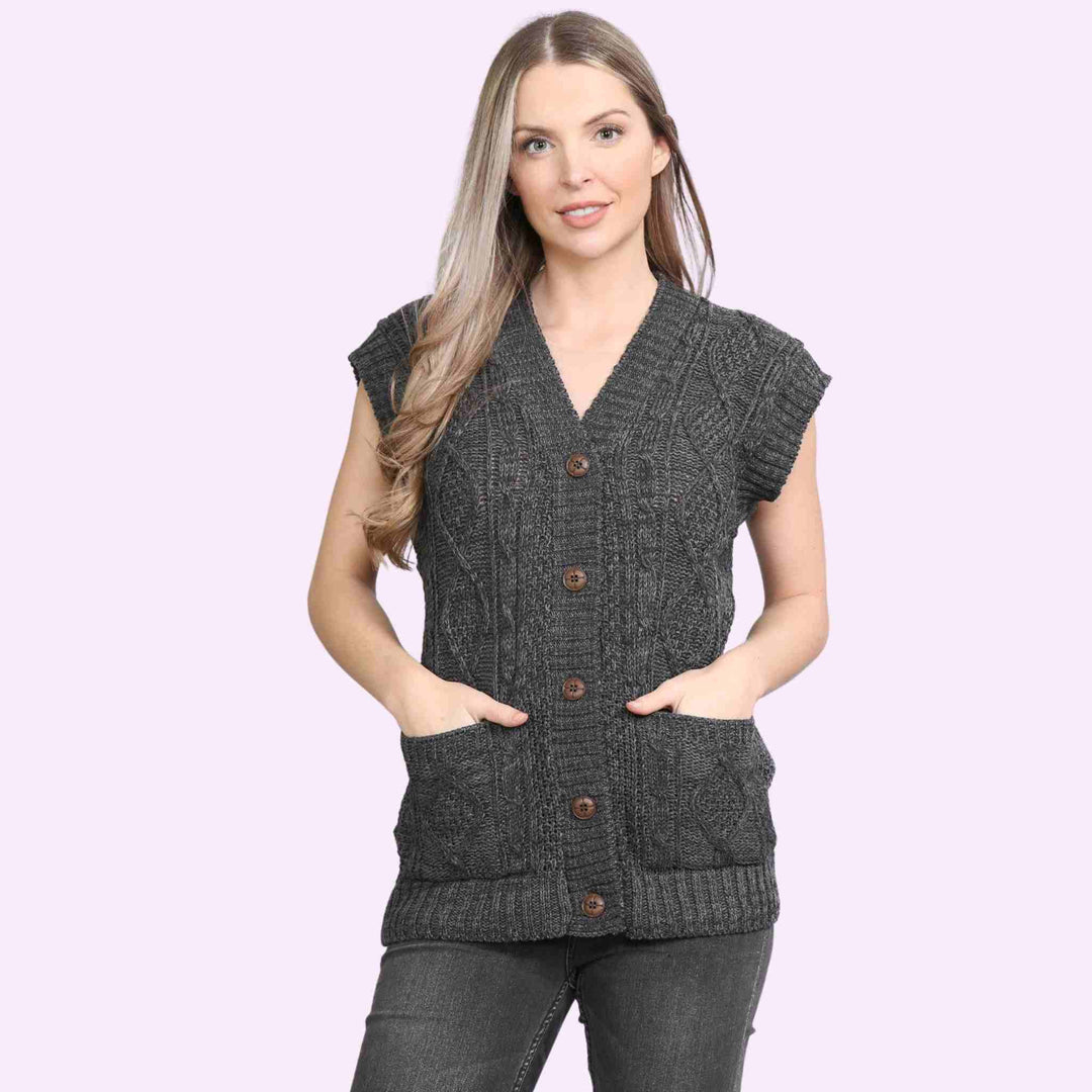 5 Button knitted Cardigan