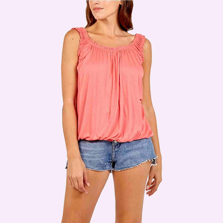 Sleeveless Balloon Vest