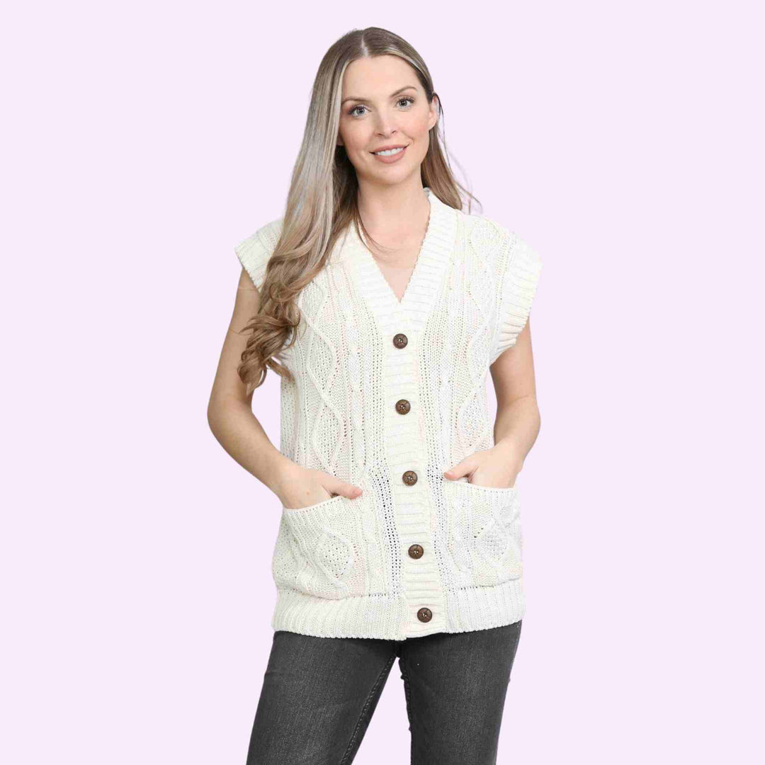 5 Button knitted Cardigan