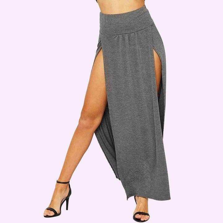 Double Split Maxi Skirt