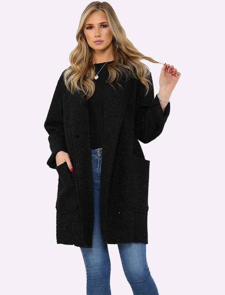 Faux Fur Long Coat