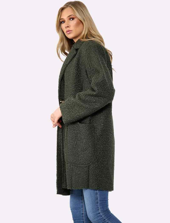 Faux Fur Long Coat