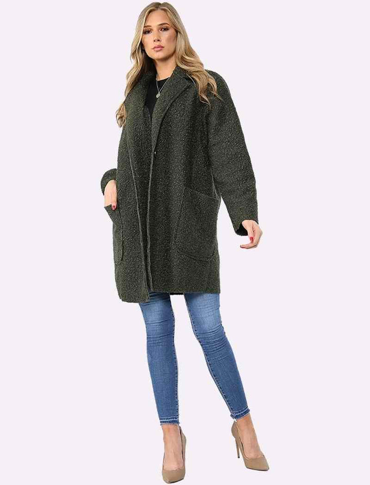 Faux Fur Long Coat