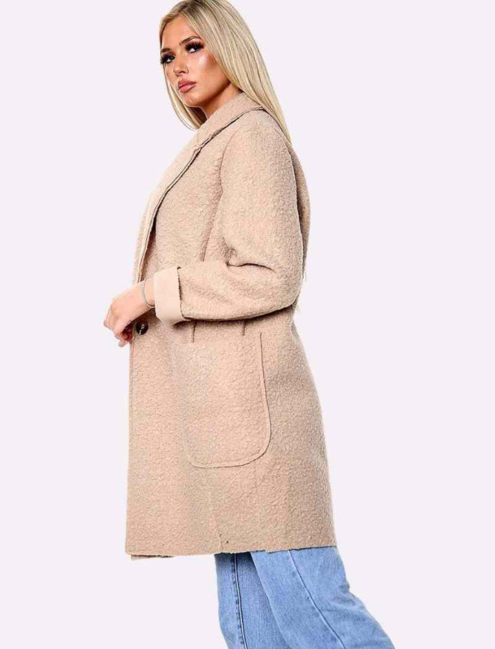 Faux Fur Long Coat