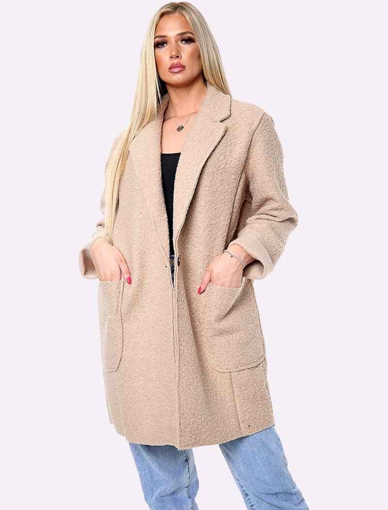 Faux Fur Long Coat