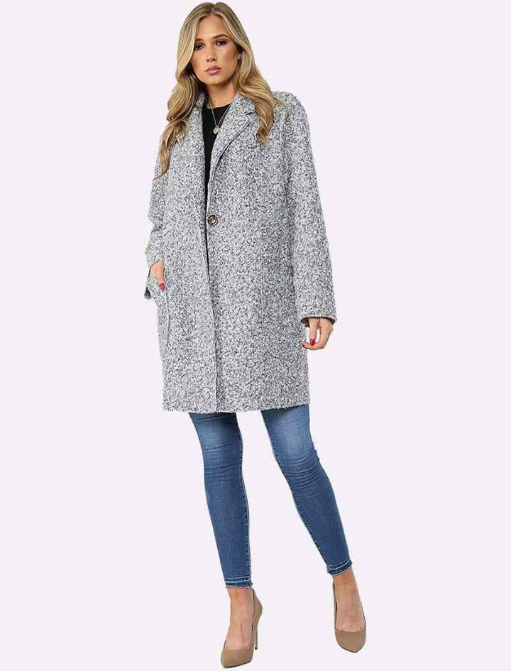 Faux Fur Long Coat