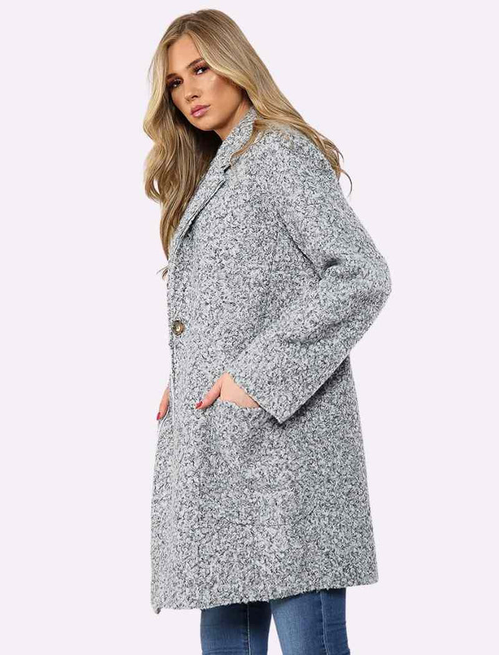 Faux Fur Long Coat