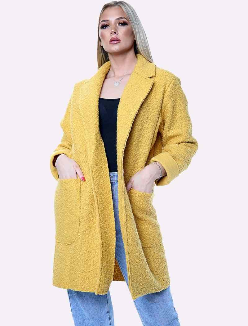 Faux Fur Long Coat