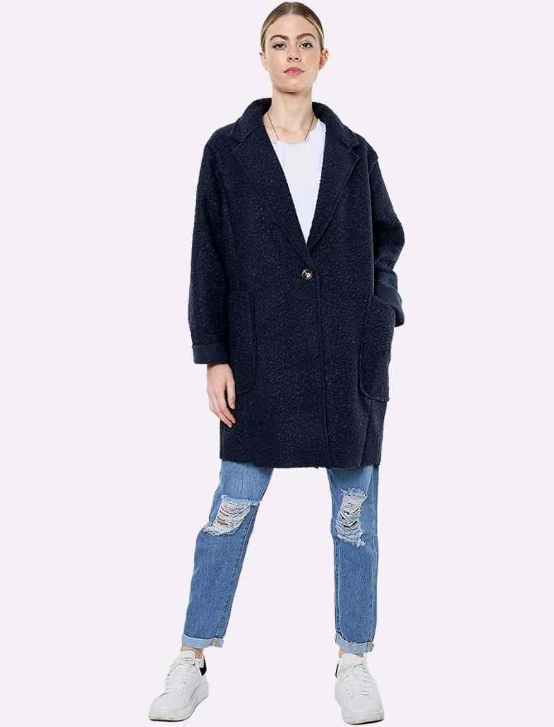 Faux Fur Long Coat