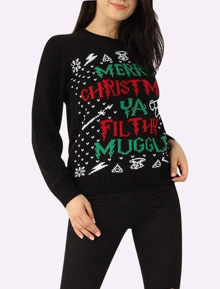 Filthy Muggle Christmas Jumper