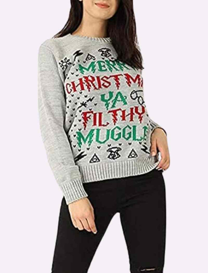 Filthy Muggle Christmas Jumper