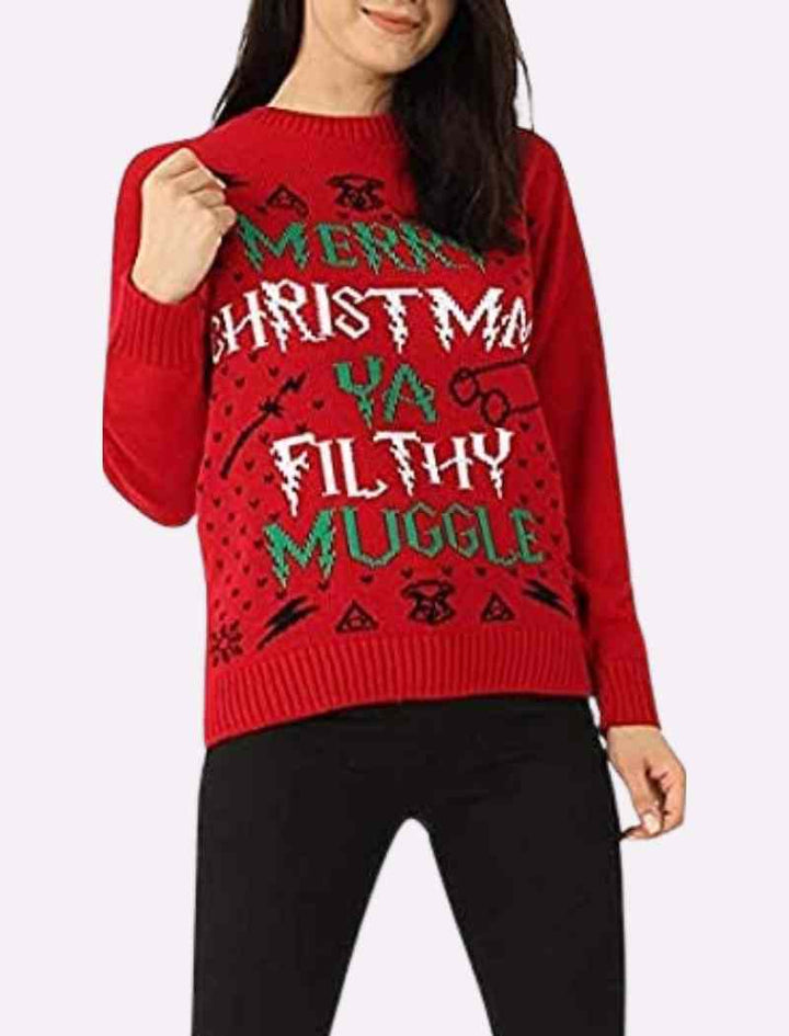 Filthy Muggle Christmas Jumper