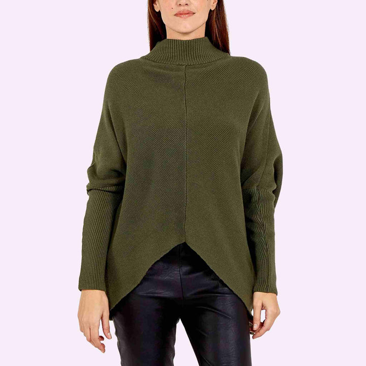 Long Sleeve Turtle Neck Jumper