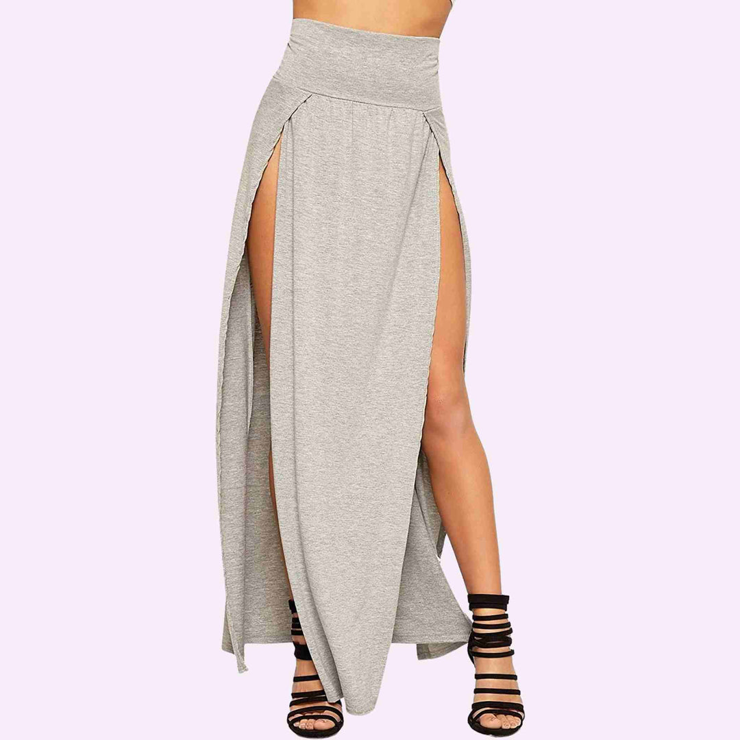 Double Split Maxi Skirt