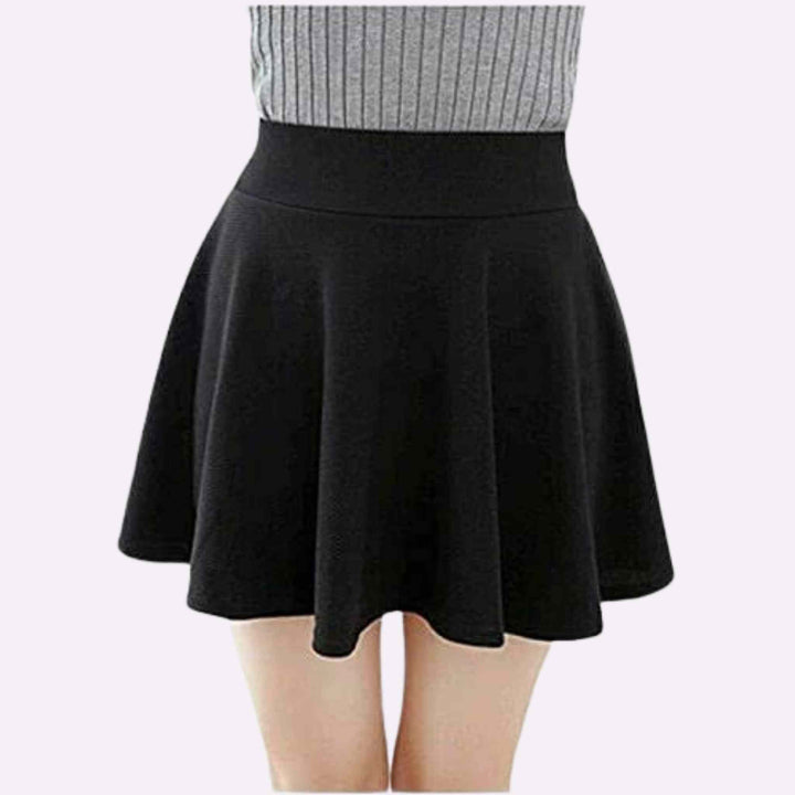 Flared Mini Skater Skirt