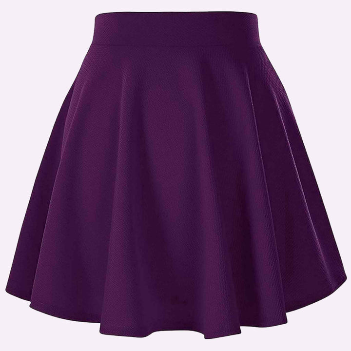 Flared Mini Skater Skirt