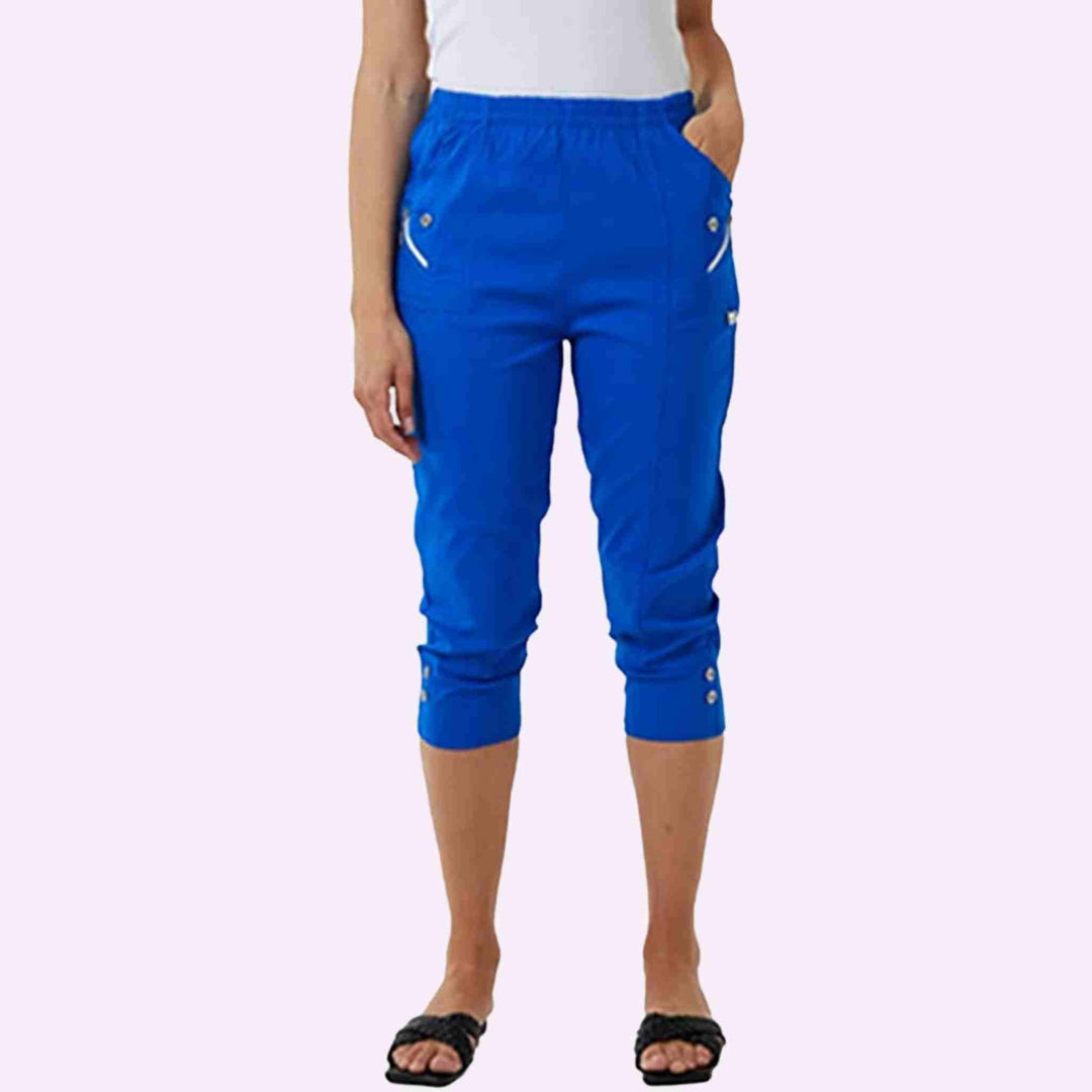 Zip  Capri Trousers