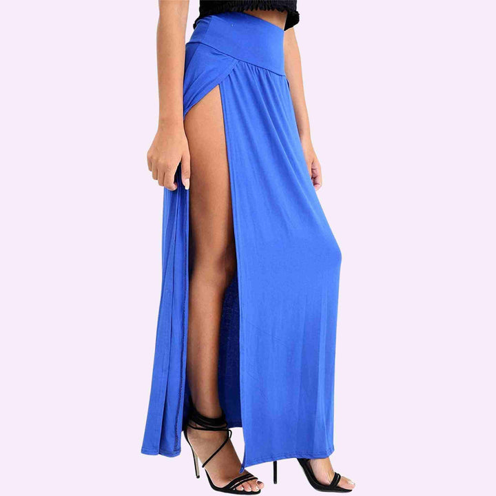 Double Split Maxi Skirt