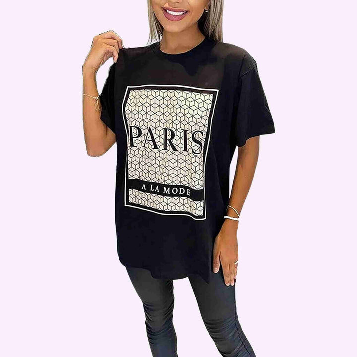 La Mode Paris Printed T-Shirt