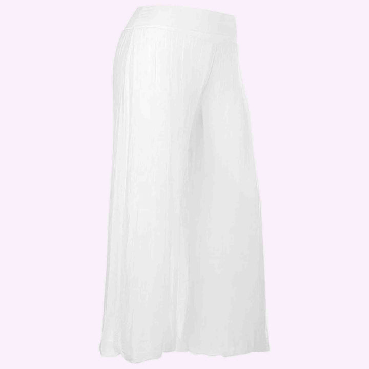 Silk Lagenlook Trouser Palazzo