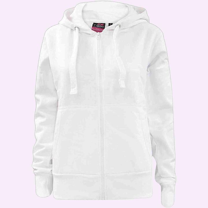 Plain Zipper Hoodie