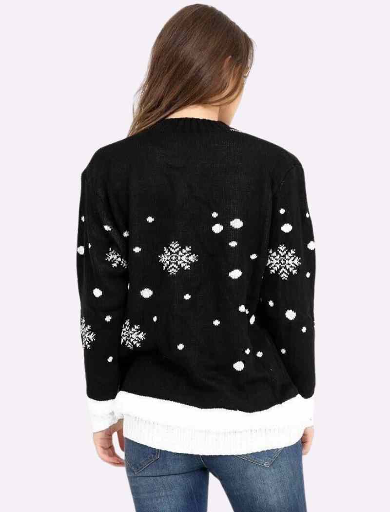 Pom Pom Merry Christmas Jumper